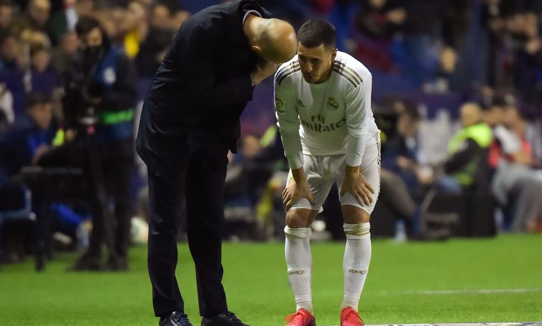 Madrid’s Hazard suffers another fracture to right leg