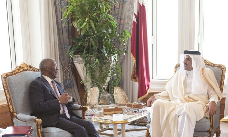 Amir meets African Union official