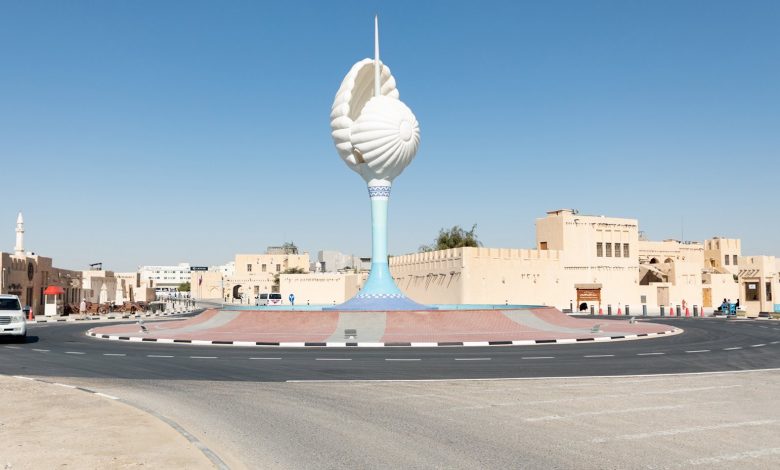 Ashghal relocates the Pearl Monument in Al Wakra Old Souq