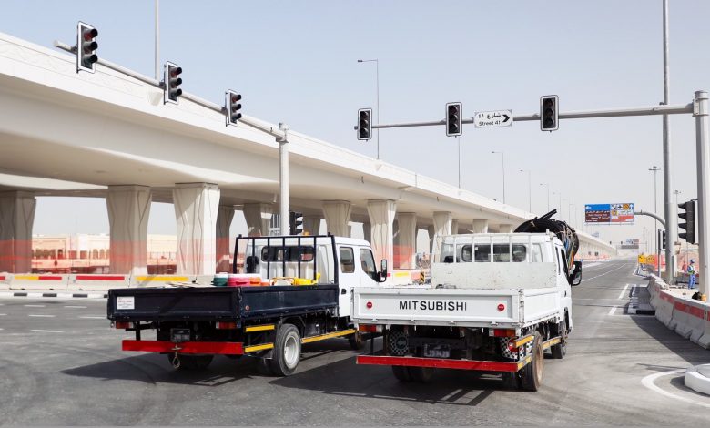 Ashghal Opens 2 New Intersections on Industrial Area Streets 41 and 1110