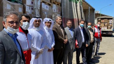 Third shipment of Qatar aid arrives in Iran