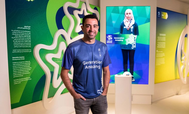 Xavi to share health and fitness tips in Generation Amazing live stream