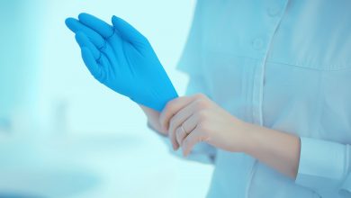 Advice on the use of disposable gloves