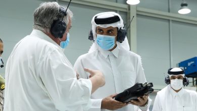 Amir Inspects the Production of Artificial Respirators at Barzan Holding Company