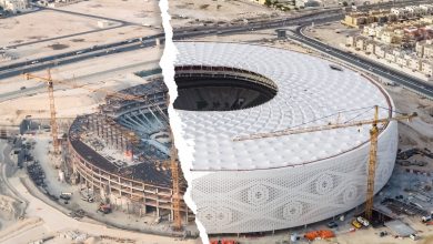 Continuous work at Al Thumama World Cup Stadium