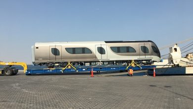 The first set of additional trains arrives for the Doha Metro