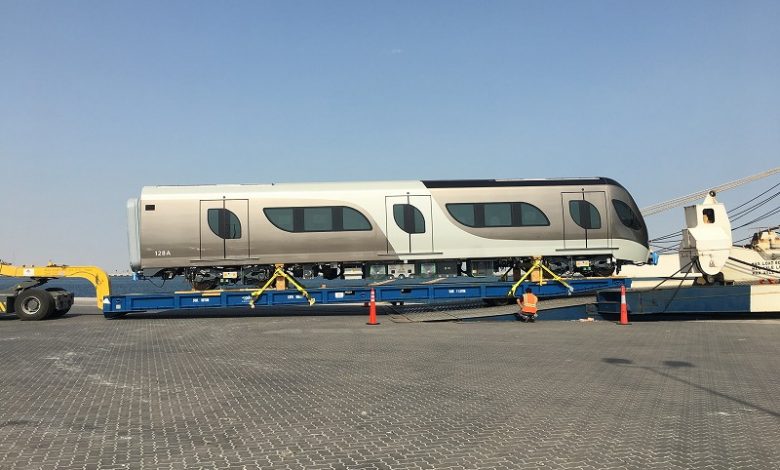 The first set of additional trains arrives for the Doha Metro