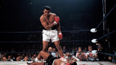 Muhammad Ali .. Boxing legend, activist against racism