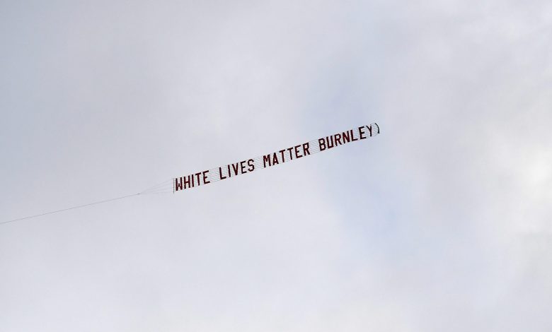 'White Lives Matter' plane stir controversy in the Manchester City match
