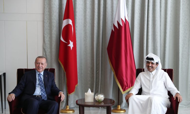 HH the Amir, Turkish President discuss strategic relations between the two countries