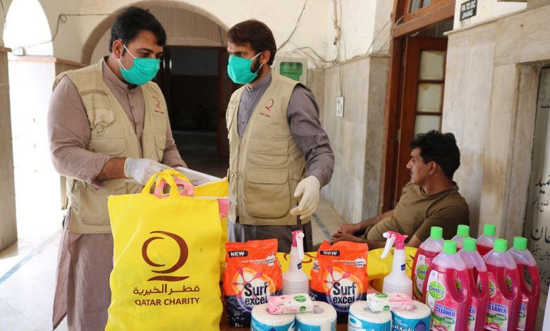 QC delivers aid to those affected by Coronavirus in Pakistan