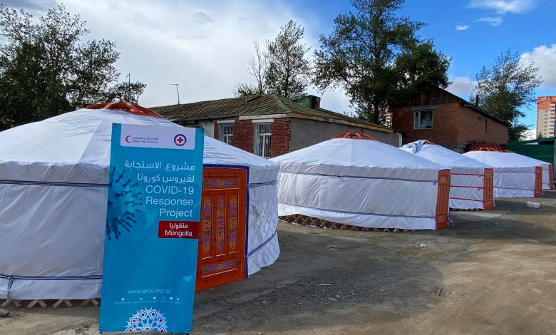 QRCS Provides Shelters for Vulnerable Families in Mongolia