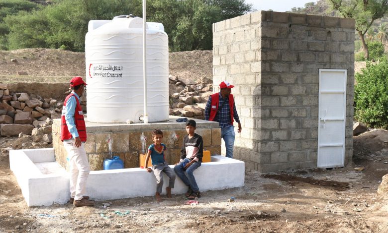 QRCS Contributes to Project to Rehabilitate, Dig Wells in Yemen