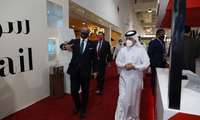 Minister of State for Foreign Affairs, British Minister of State for MENA Visit Exhibition S'hail 2020