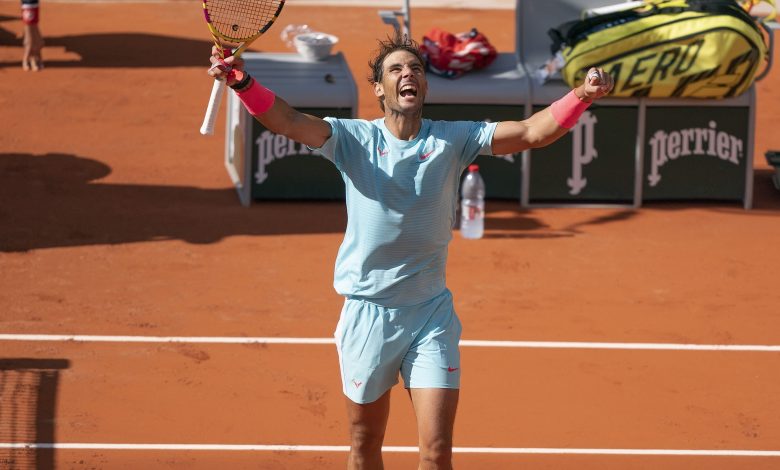 Rafael Nadal in the Quarterfinals of French Open