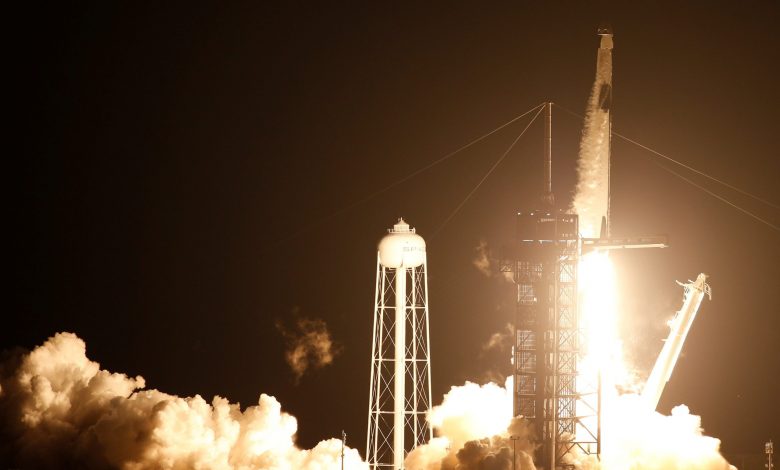 NASA and SpaceX launch their first operational mission into space