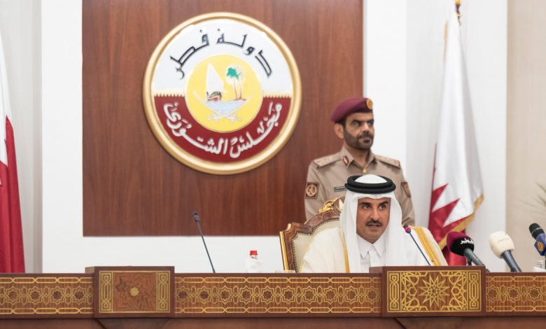 Amir Inaugurates Shura Council 49th Ordinary Session