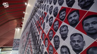 Al Bayt Stadium: Qatar unveils mural paying tribute to the workers