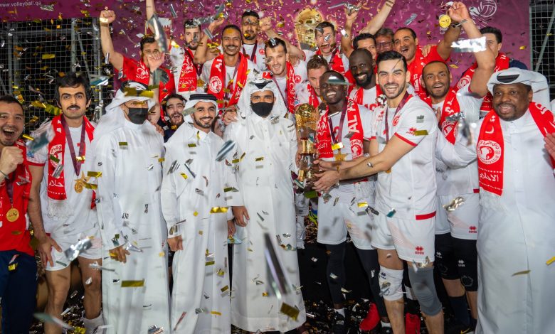 Sheikh Joaan Crowns Al Arabi Winners of HH the Amir Volleyball Cup