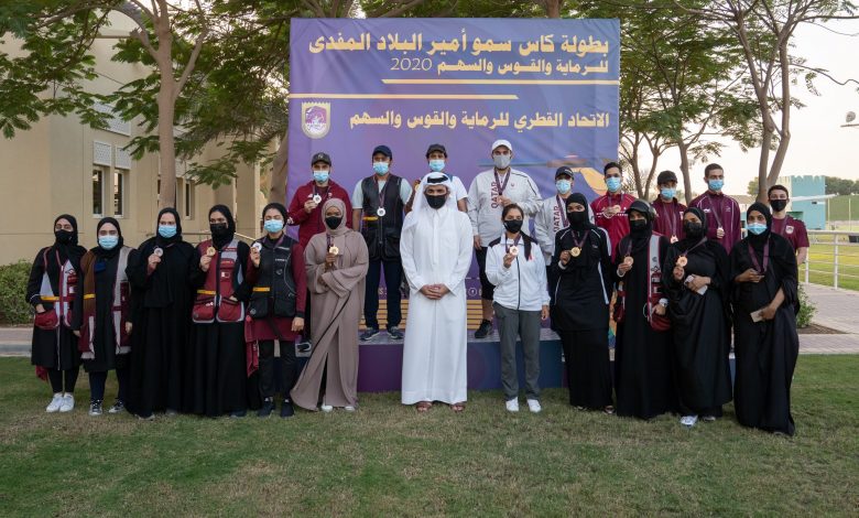 Sheikh Joaan Attends Part of HH the Amir Shooting and Archery Cup
