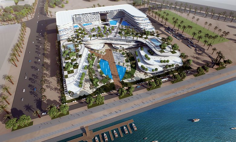 Construction work for Mazaya Marina Plaza project begins