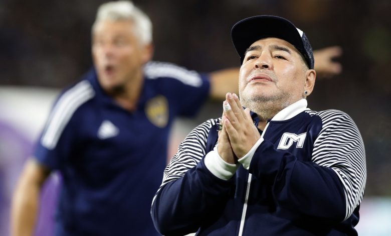 An audio message recorded by Maradona hours before his death