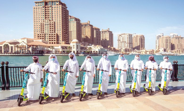E-scooters launched at The Pearl-Qatar