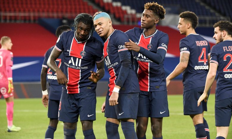 Saint-Germain and Lille draw at the top of the 16th round of Ligue 1