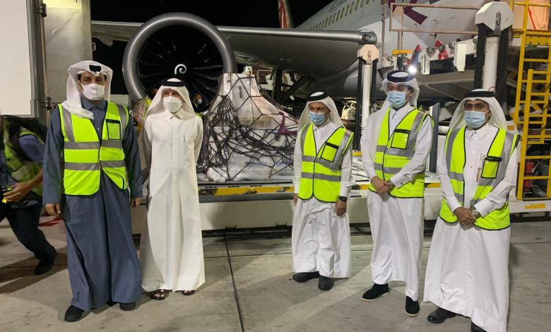 The first shipment of Pfizer vaccine arrives in Qatar