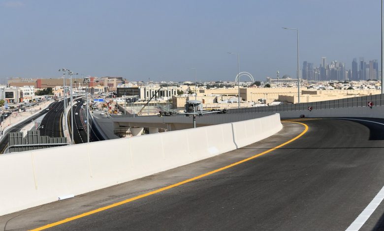 Ashghal opens the 7th bridge at Umm Lekhba intersection