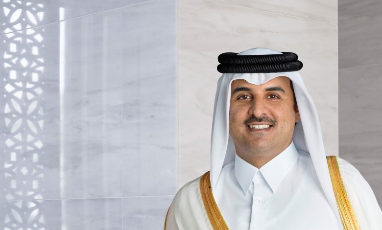 Amir Receives Greetings on National Day