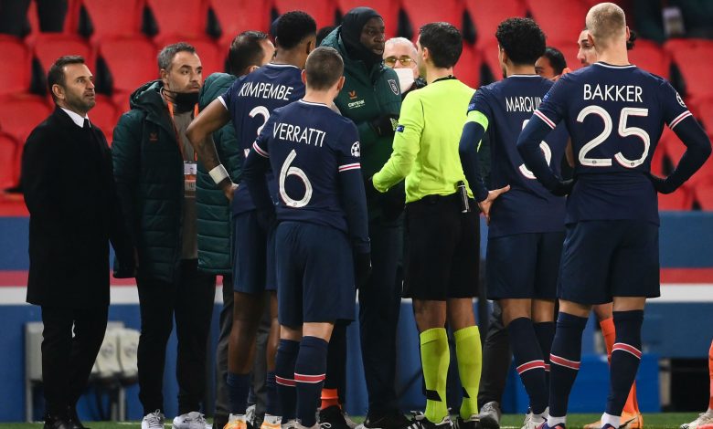 PSG-Basaksehir match suspended amid alleged racism