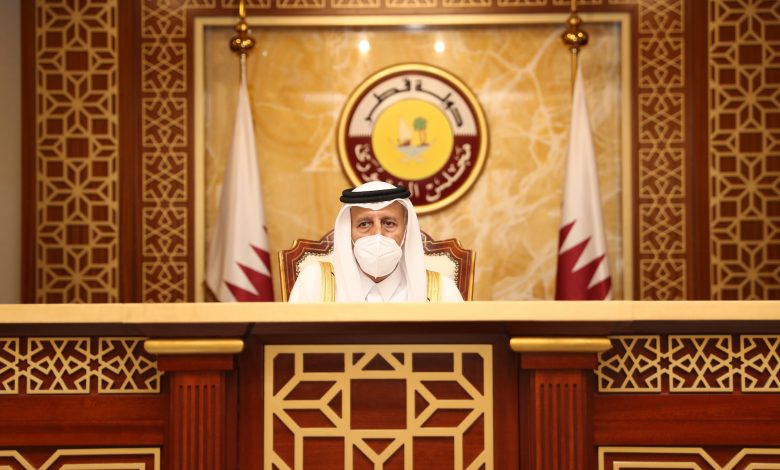 Shura Council Discusses QU's Strategy and Future Plans with QU President