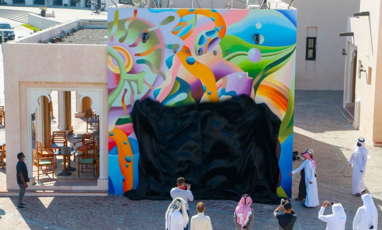 Late Qatari artist Wafa’s murals unveiled at Katara