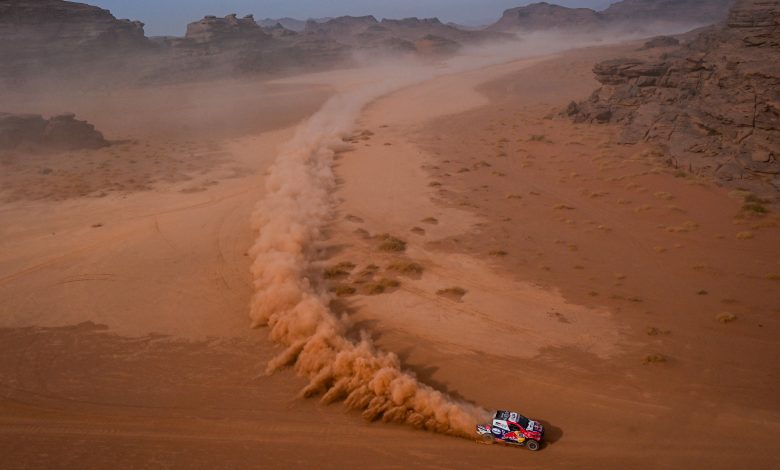 Al-Attiyah finish second in the 10th stage of the Dakar International Rally