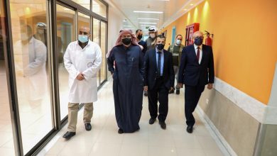 Al Emadi Inspects Work Progress at Hamad Hospital  in Gaza