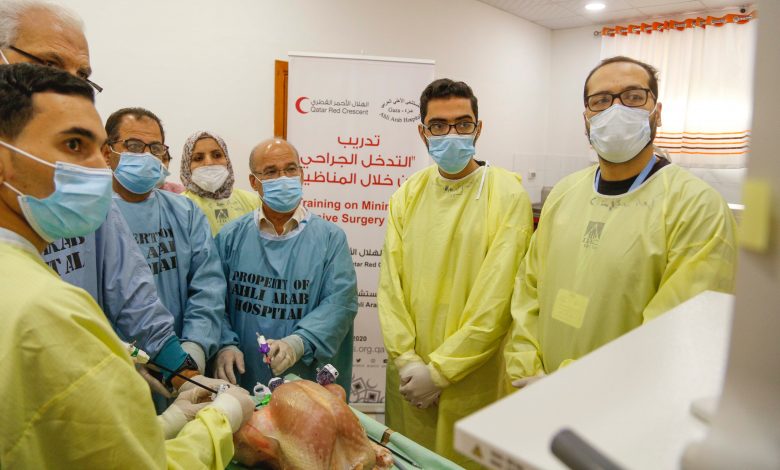 QRCS Supports Medical Training for Gaza Physicians