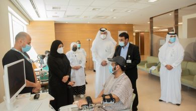 Minister Visits Post-COVID Inpatient Unit Inside Qatar Rehabilitation Institute