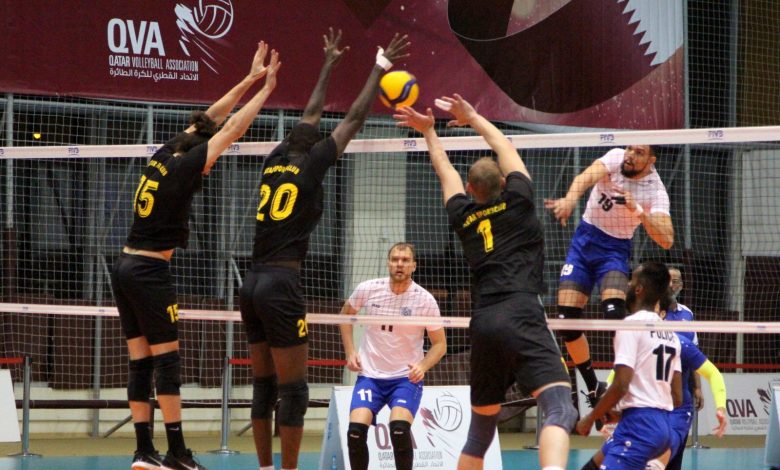 Police Team Qualify for Qatar Volleyball Cup Final