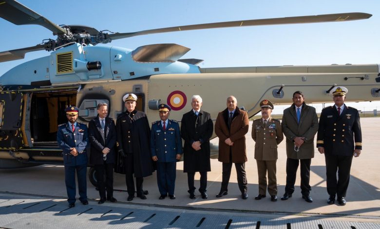 Defense Minister inaugurates the NH90 helicopter