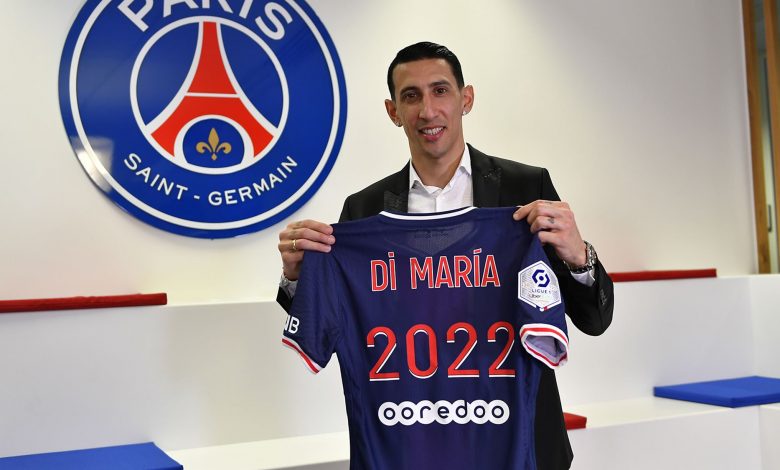 Di Maria Extends PSG Contract Until 2022
