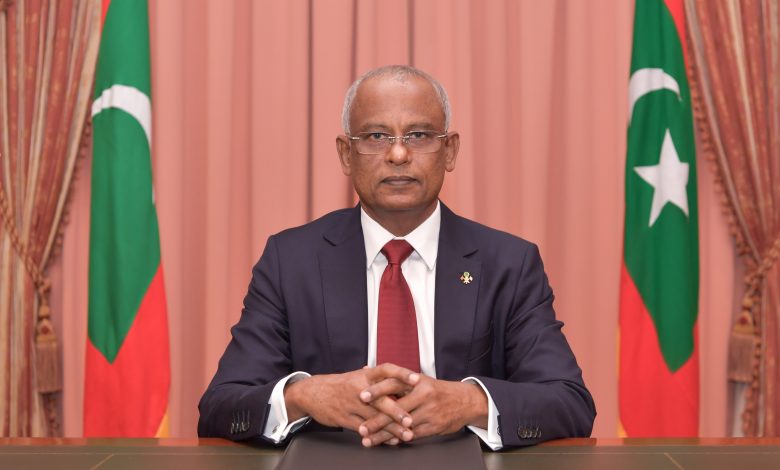 President of Maldives Arrives in Doha