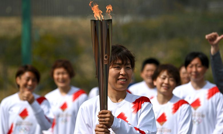 Olympic torch march kicks off from Fukushima