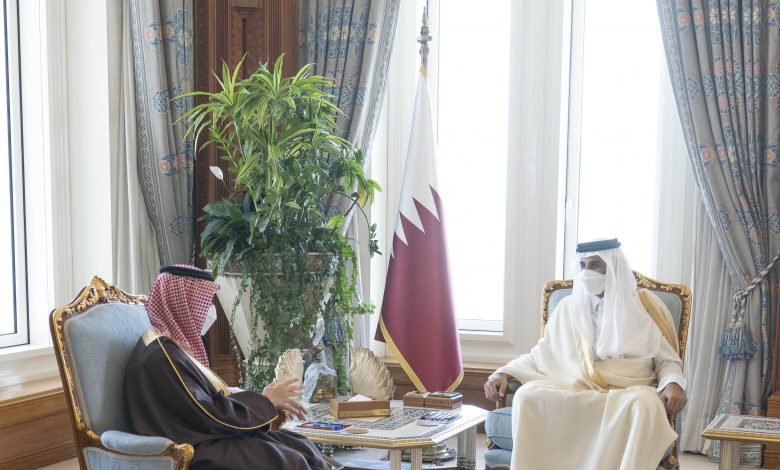 Amir Receives Verbal Message from Custodian of Two Holy Mosques