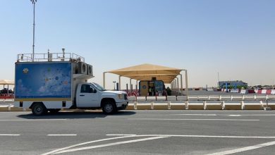 Mobile Air Quality Monitoring Station Moved to Vaccination Centre in Lusail