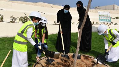 SC Participates in 'Qatar Beautification and our Kids Planting Trees' Campaign