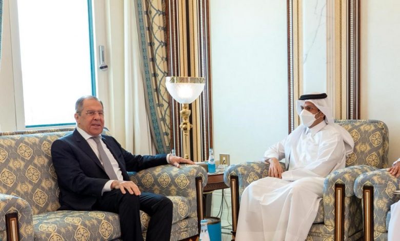 Foreign Minister Meets Russian Counterpart