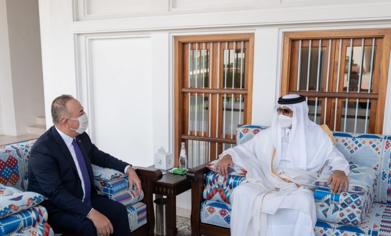 Amir Meets Turkish Foreign Minister