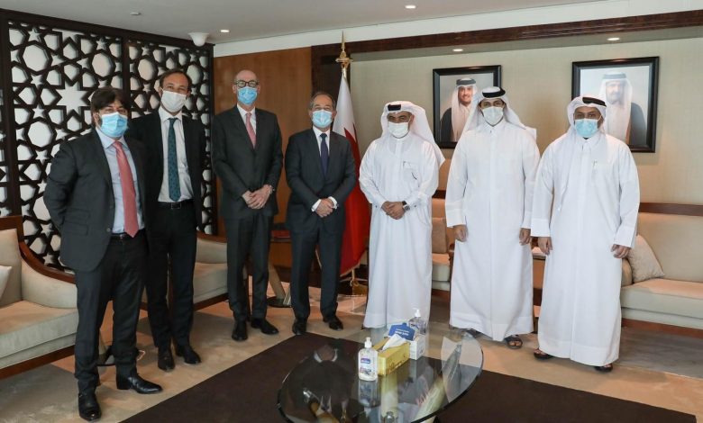 Minister Meets Representatives of French Bank Societe Generale