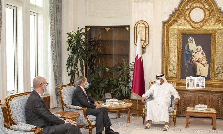 Prime Minister Meets CEO of Societe Generale Bank